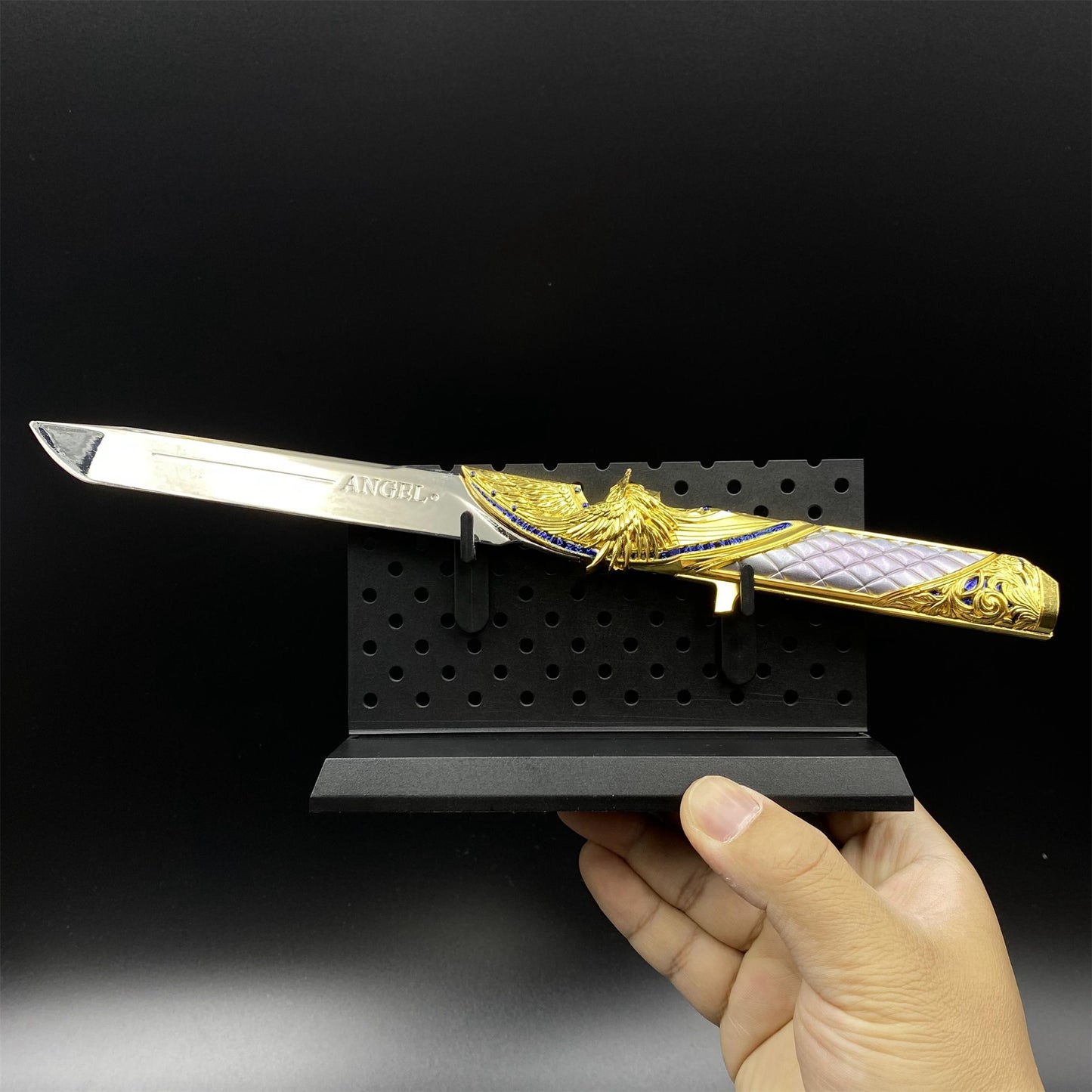Delta Force Dark Star Angel & Demon Twin Knives Dull Blade Metal Replica 28CM/11"