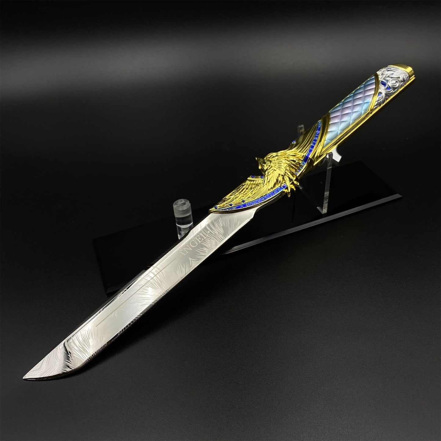 Delta Force Dark Star Metal Replica Dull Blade 40CM/15.8"  Prop For Game Collection