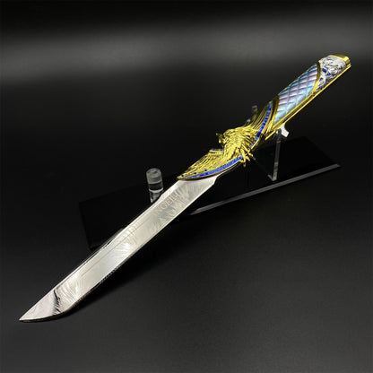 Delta Force Dark Star Metal Replica Dull Blade 40CM/15.8"  Prop For Game Collection