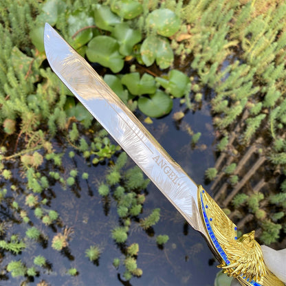 Delta Force Dark Star Metal Replica Dull Blade 40CM/15.8"  Prop For Game Collection