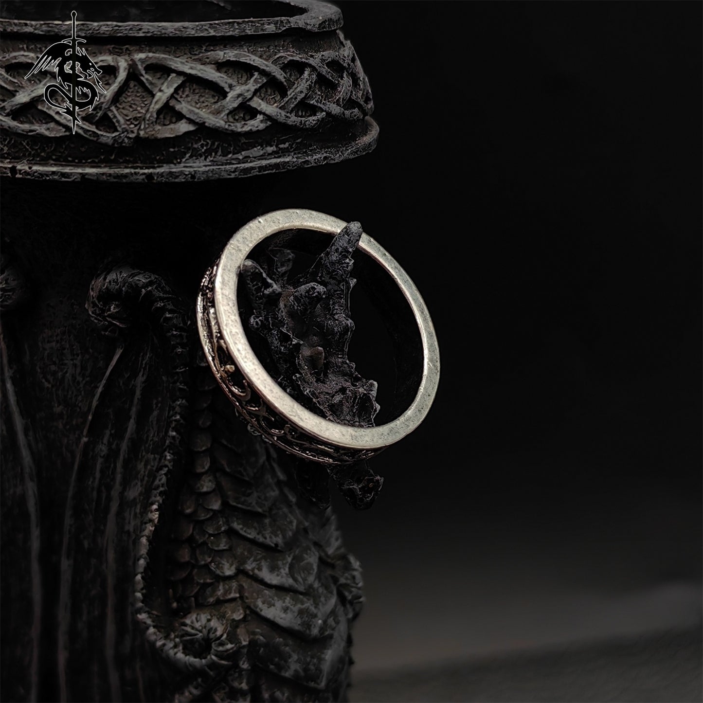 Alloy Darkmoon Ring Cool Jewelry Gift