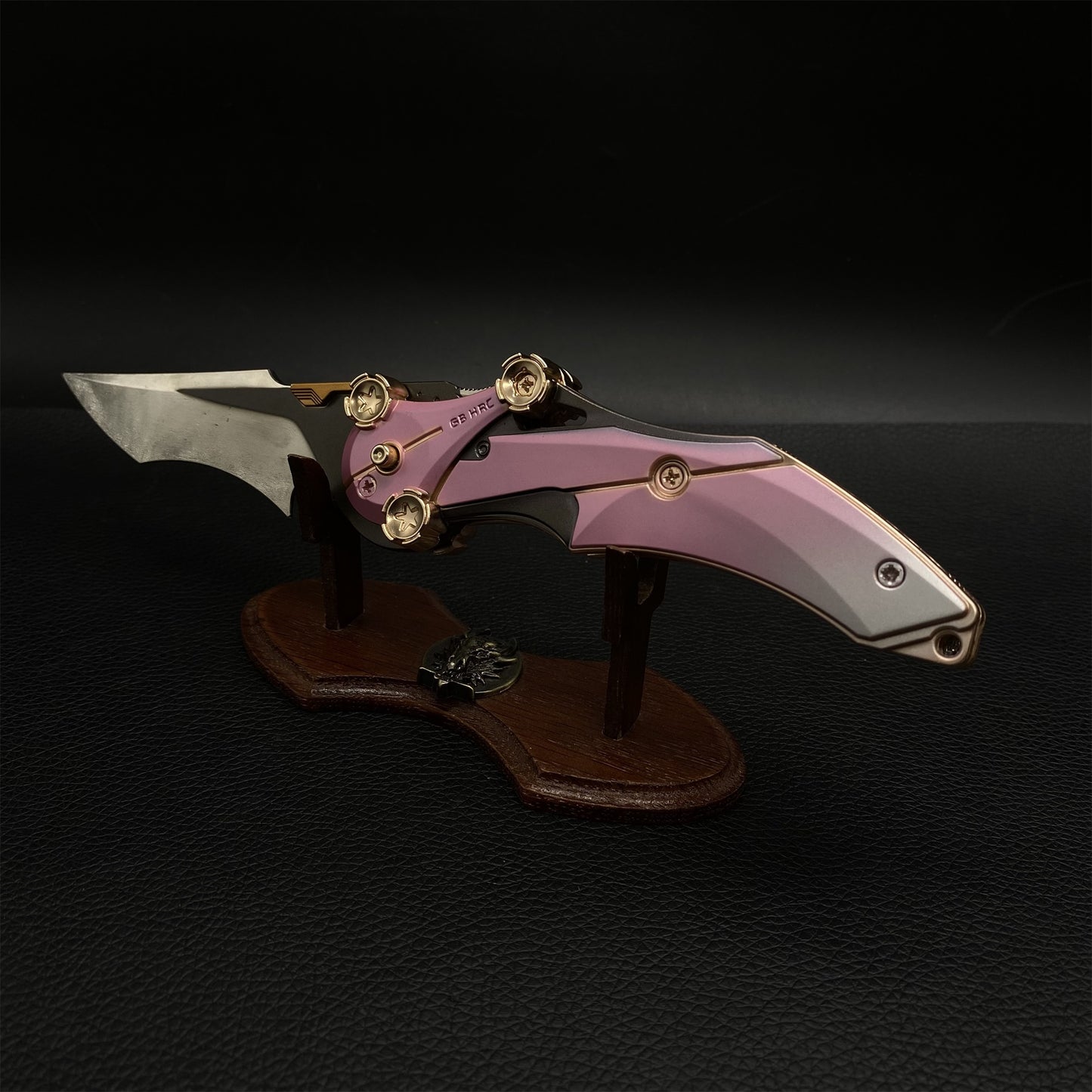Delta Blade Of Mercy Folding Knife Blunt Blade Metal Replica