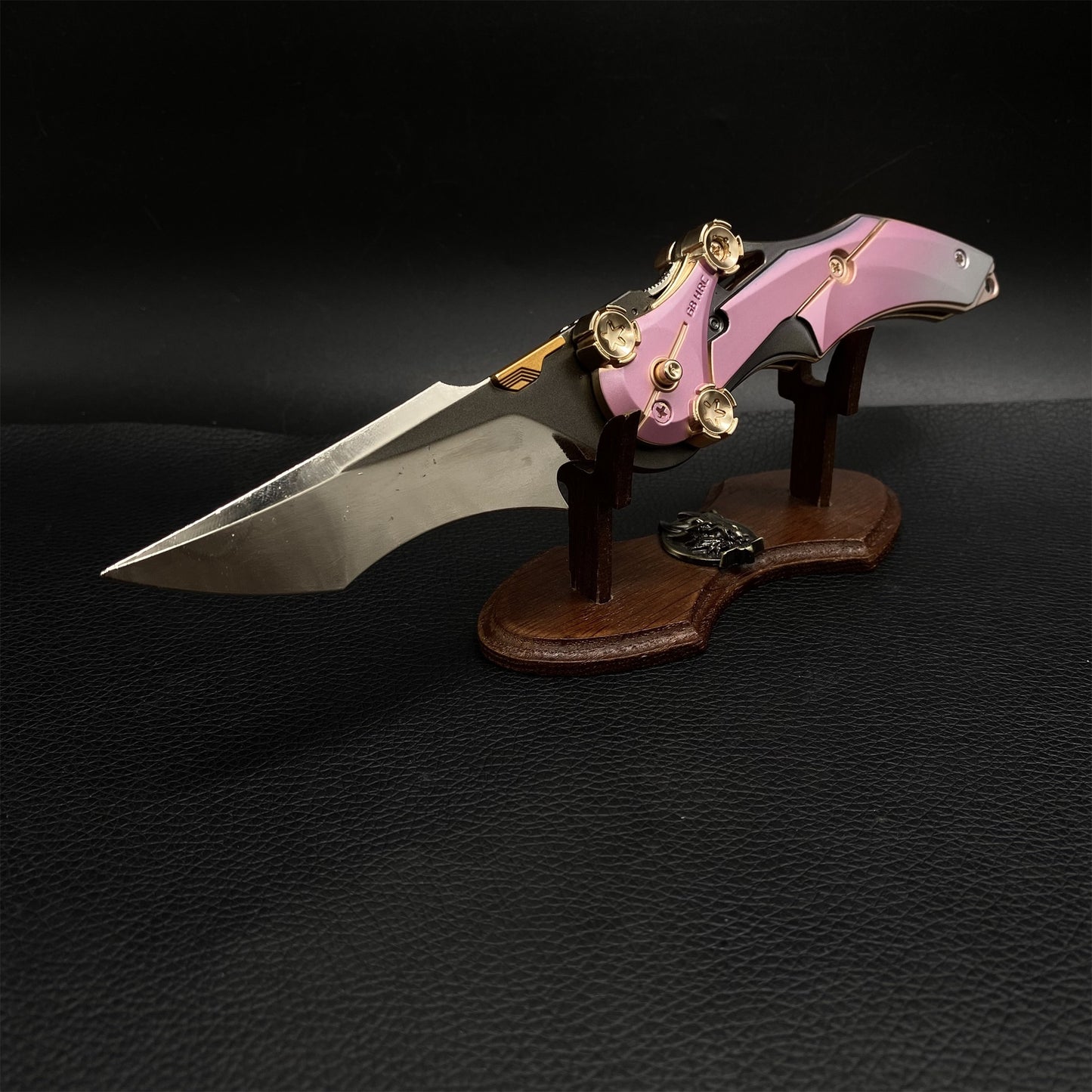 Delta Blade Of Mercy Folding Knife Blunt Blade Metal Replica