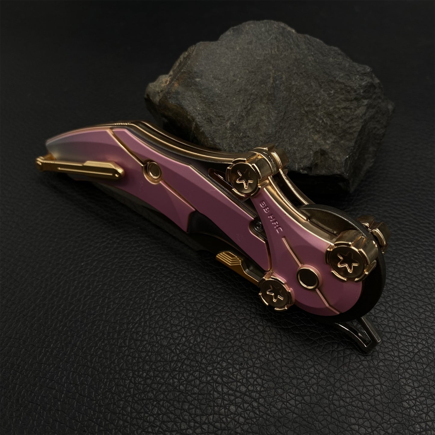 Delta Blade Of Mercy Folding Knife Blunt Blade Metal Replica