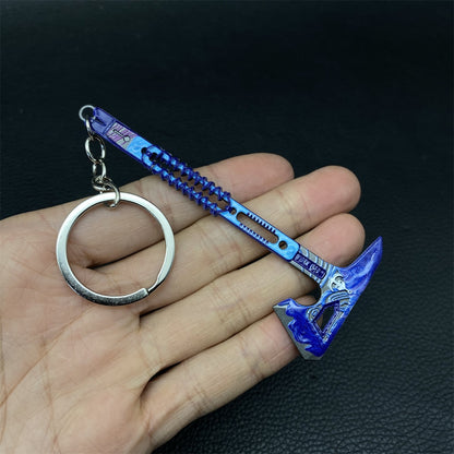 Metal Delta Force Melee Weapon Keychain