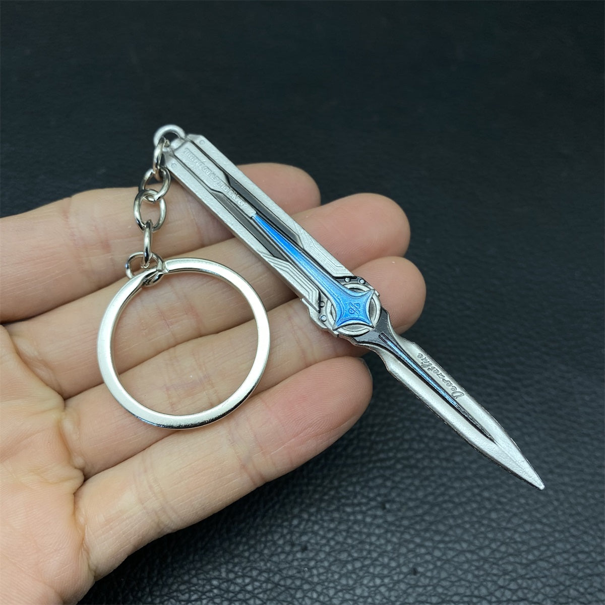 Metal Delta Force Melee Weapon Keychain
