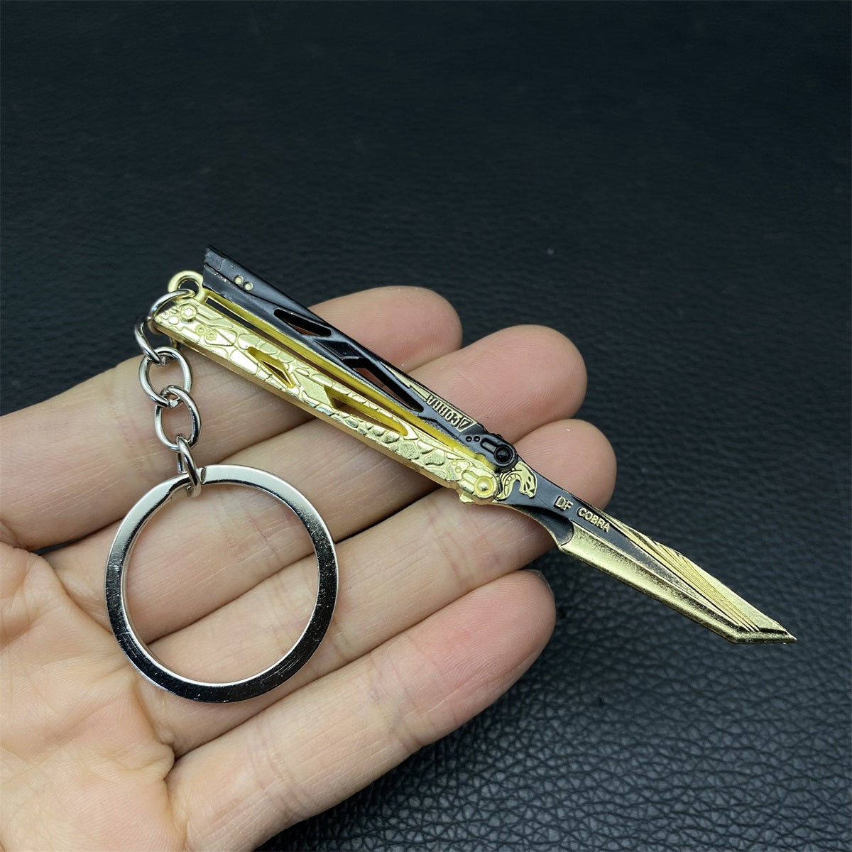 Metal Delta Force Melee Weapon Keychain