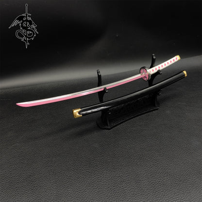 Metal Tiny Demon Killer Katanas Nichirin Swords