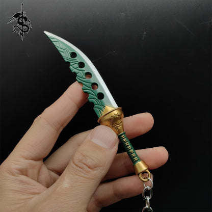 Mini Meliodas Demon Sword Keychain Lostvayne Metal Replica