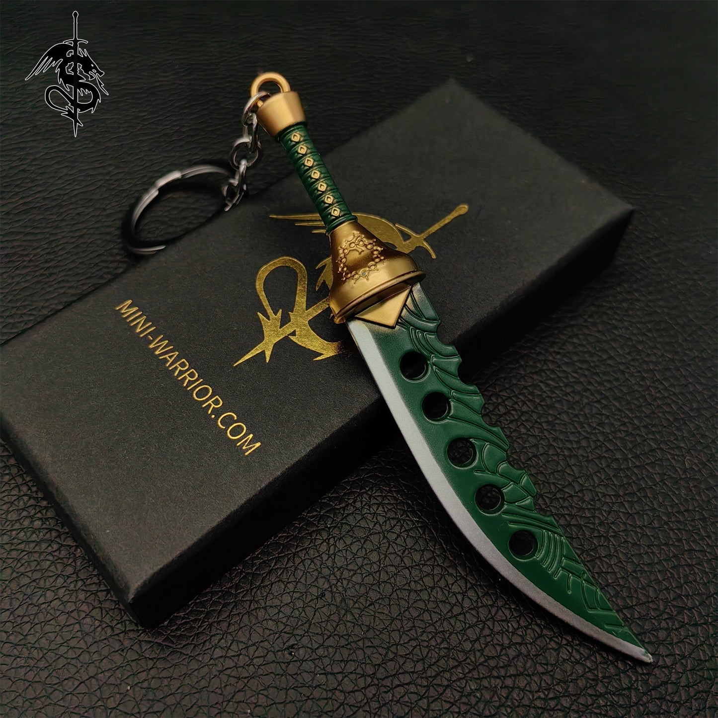 Mini Meliodas Demon Sword Keychain Lostvayne Metal Replica