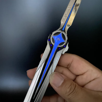 Luminous Delta Force Desmoulins' Edge Metal Dull Blade Replica For Collection
