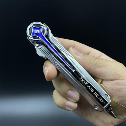 Luminous Delta Force Desmoulins' Edge Metal Dull Blade Replica For Collection