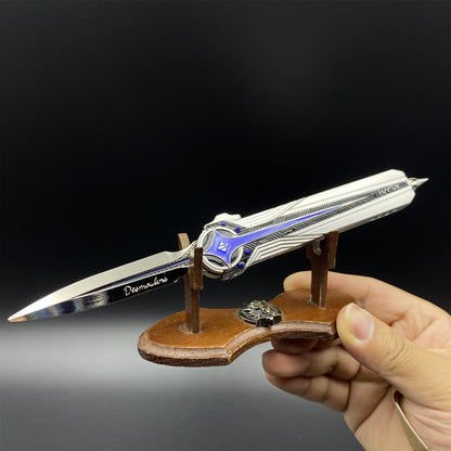 Luminous Delta Force Desmoulins' Edge Metal Dull Blade Replica For Collection