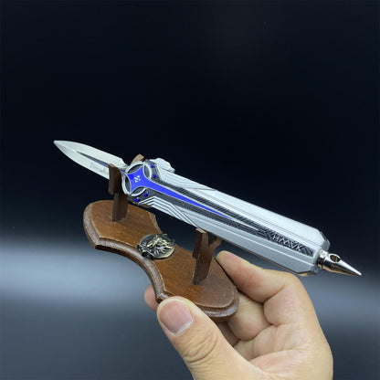 Luminous Delta Force Desmoulins' Edge Metal Dull Blade Replica For Collection