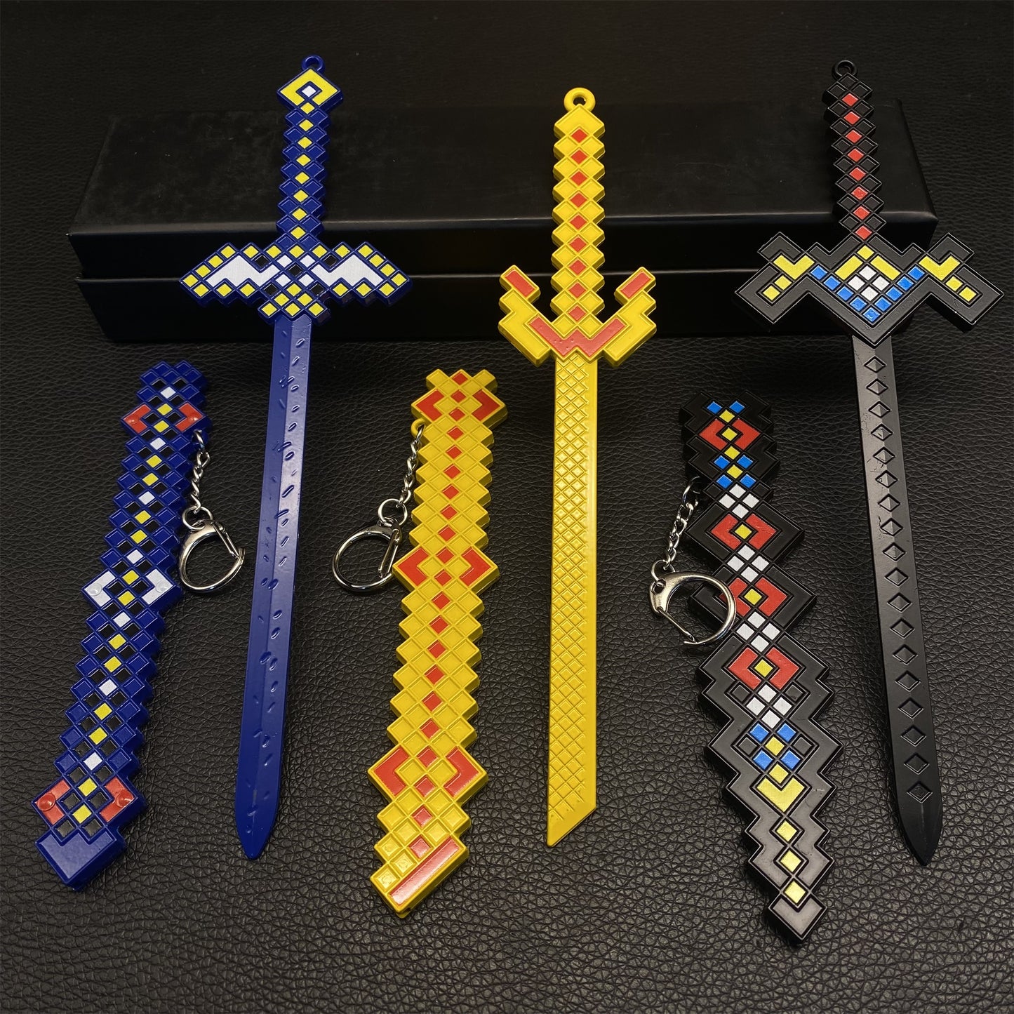 Minecraft Diamond Sword Metal Miniature