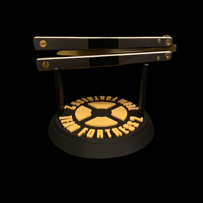 3D Printing Spy & TF2 Black Rose Balisong Display Holder