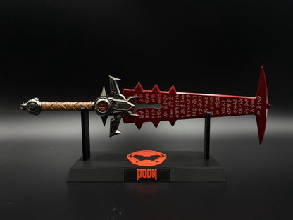 Metal Crucible Sword Miniature 30CM/11.8" - Dull Blade Game Collectibles