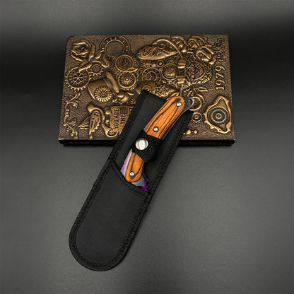 Outdoor CS Doppler Gut Knife 420 Steel Camping Knife