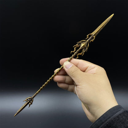 Soul Land Golden Dragon Spear Metal Miniature 30CM/11.8"