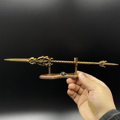 Soul Land Golden Dragon Spear Metal Miniature 30CM/11.8"