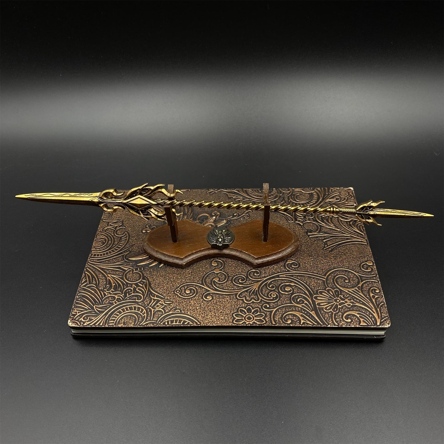 Soul Land Golden Dragon Spear Metal Miniature 30CM/11.8"