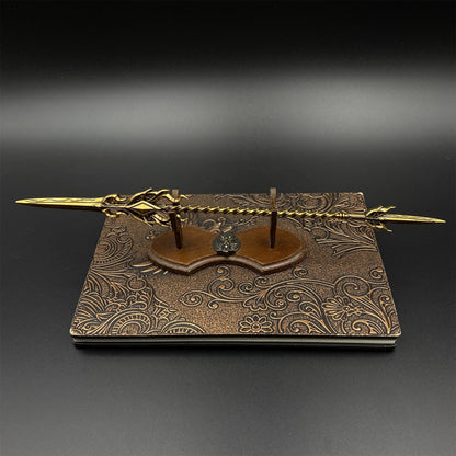 Soul Land Golden Dragon Spear Metal Miniature 30CM/11.8"