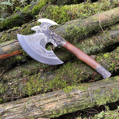 Collective Dragon Axe Brass Dragon King Battle Axe