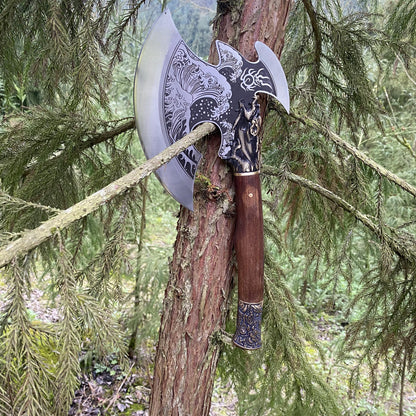 Collective Dragon Axe Brass Dragon King Battle Axe