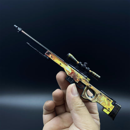 Dragon Lore & Gungnir AWP Metal Miniature