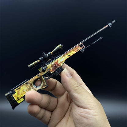 Dragon Lore & Gungnir AWP Metal Miniature