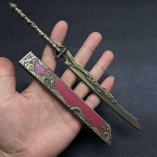 Dark River Dragon Tooth Knife Metal Replica