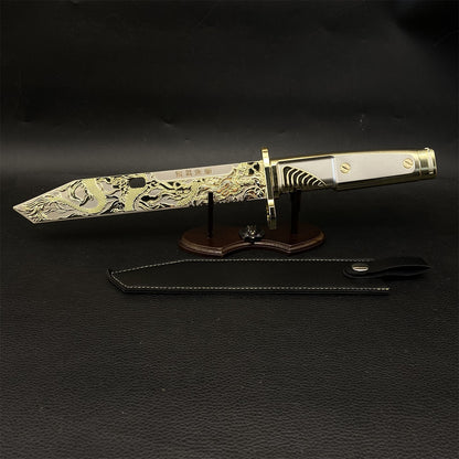 DF Dragon Tooth Knife Metal Blunt Prop 32CM/12.6"