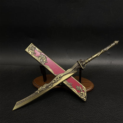 Dark River Dragon Tooth Knife Metal Replica