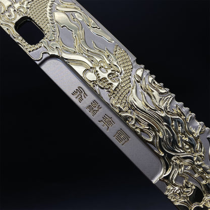 DF Dragon Tooth Knife Metal Blunt Prop 32CM/12.6"