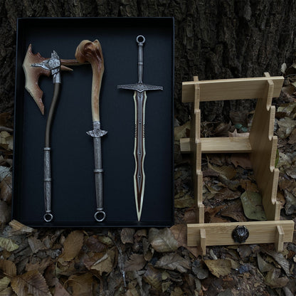 1: 6 Scale Metal Dragonbone Weapon Collection Display Art