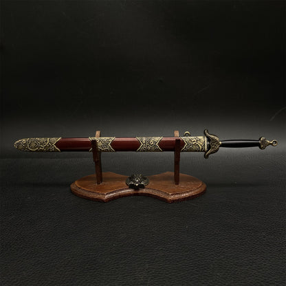 Linghuhong's Sword Mini DuGu Nine Swords Metal Replica