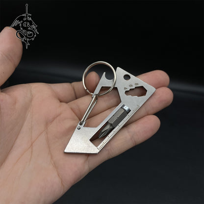 Outdoor EDC Multipurpose Screwdriver Portable Tool Card