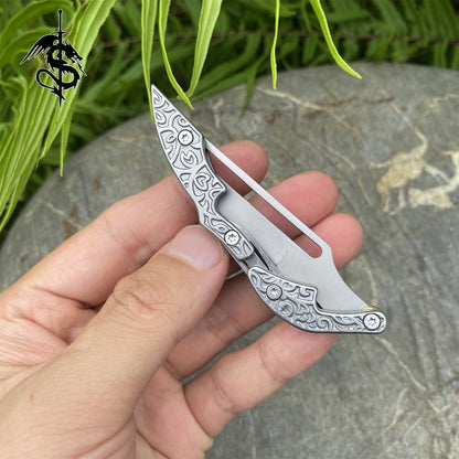 CNC High-quality Creative EDC Tool Folding Knife