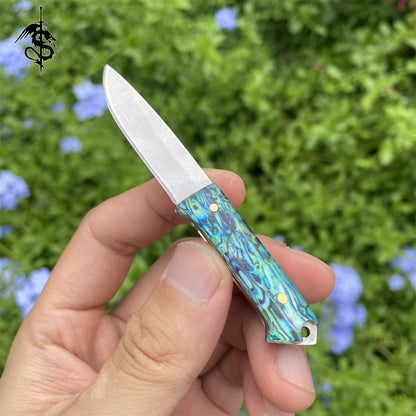 High-End Acrylic Handle Mini EDC Unboxing Knife