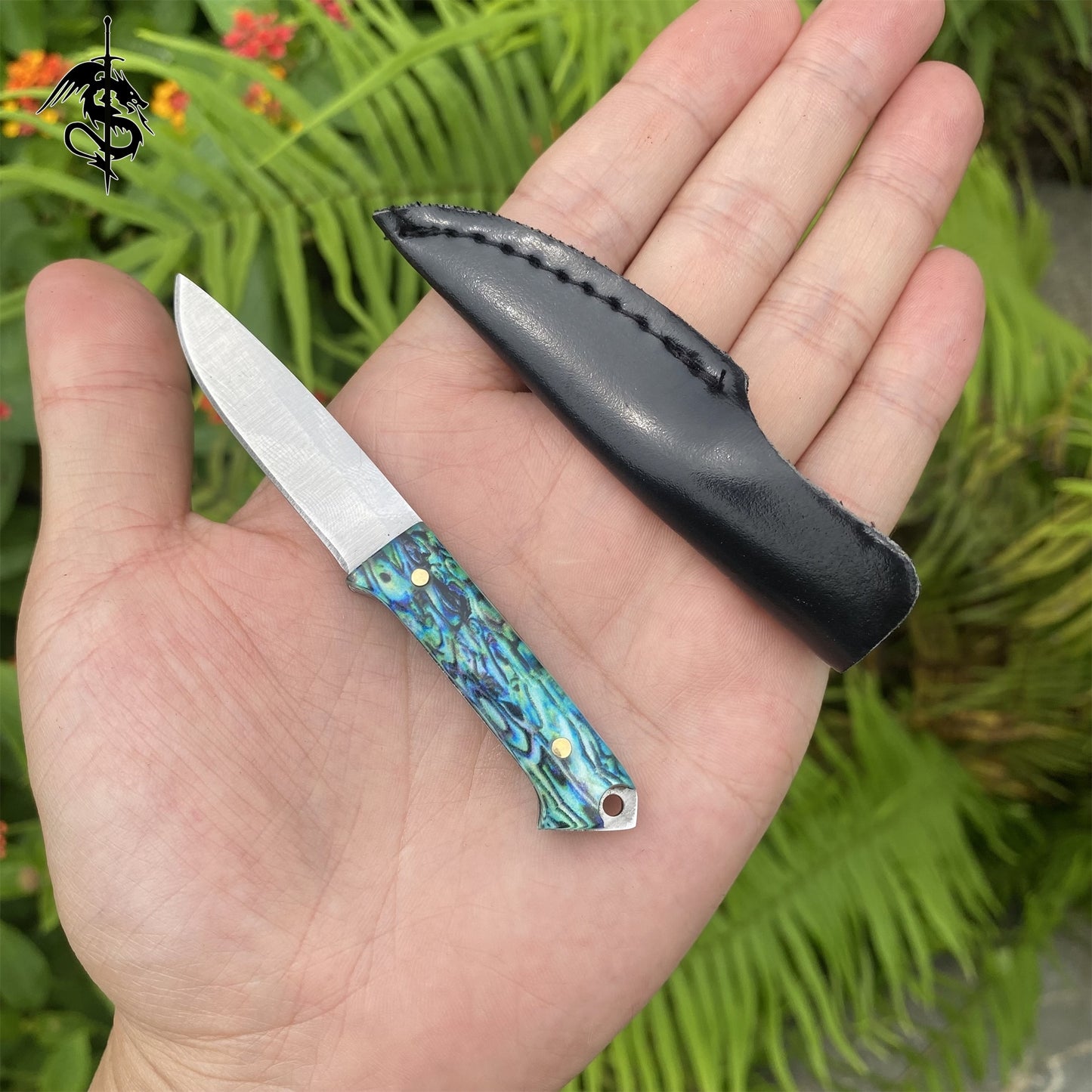 High-End Acrylic Handle Mini EDC Unboxing Knife