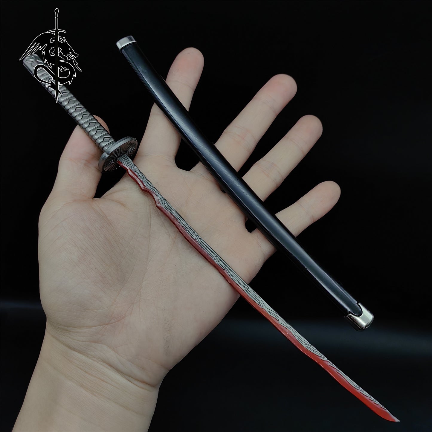 Moonveil Katana Nagakiba Dragonscale Blade Replica