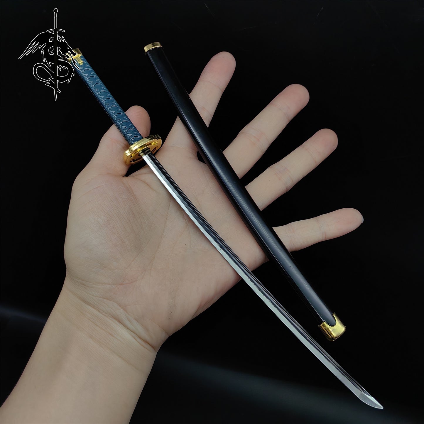 Moonveil Katana Nagakiba Dragonscale Blade Replica