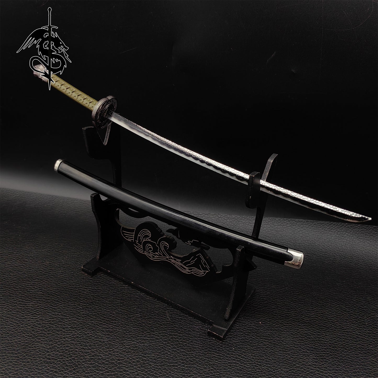 Moonveil Katana Nagakiba Dragonscale Blade Replica