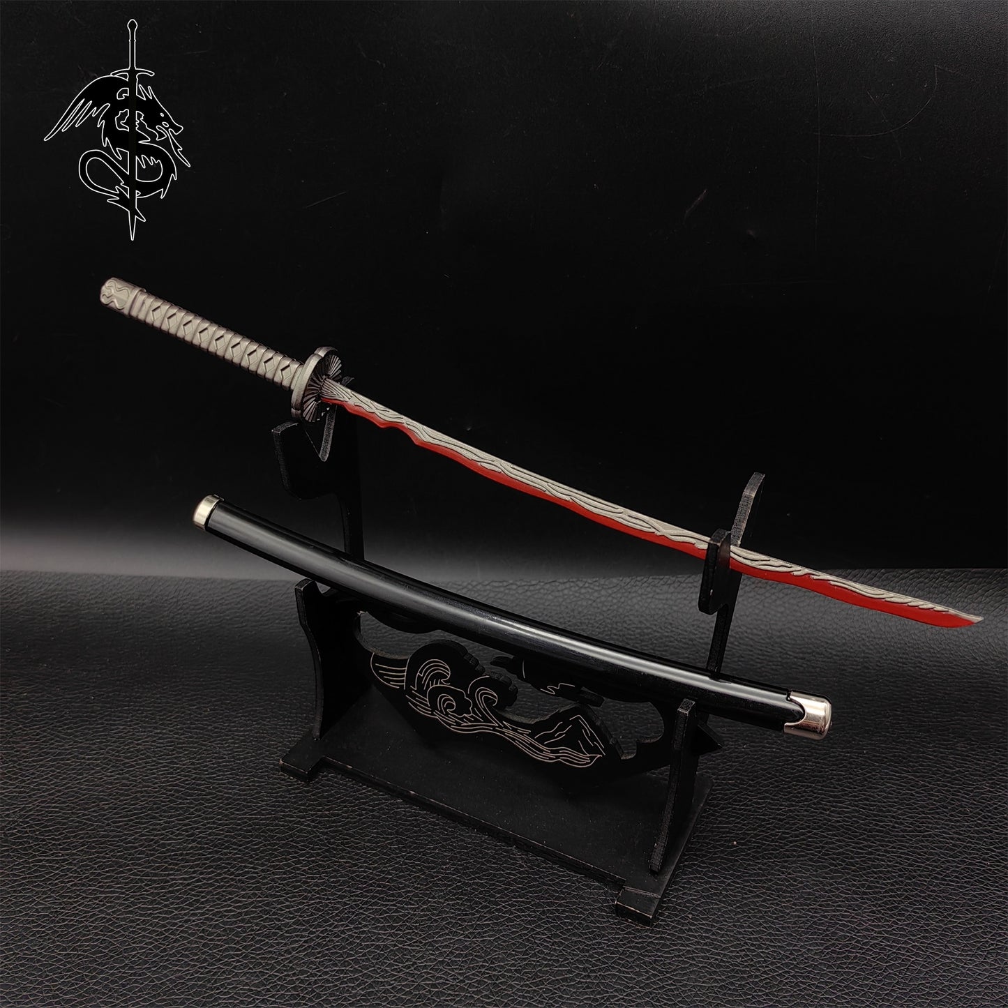 Moonveil Katana Nagakiba Dragonscale Blade Replica