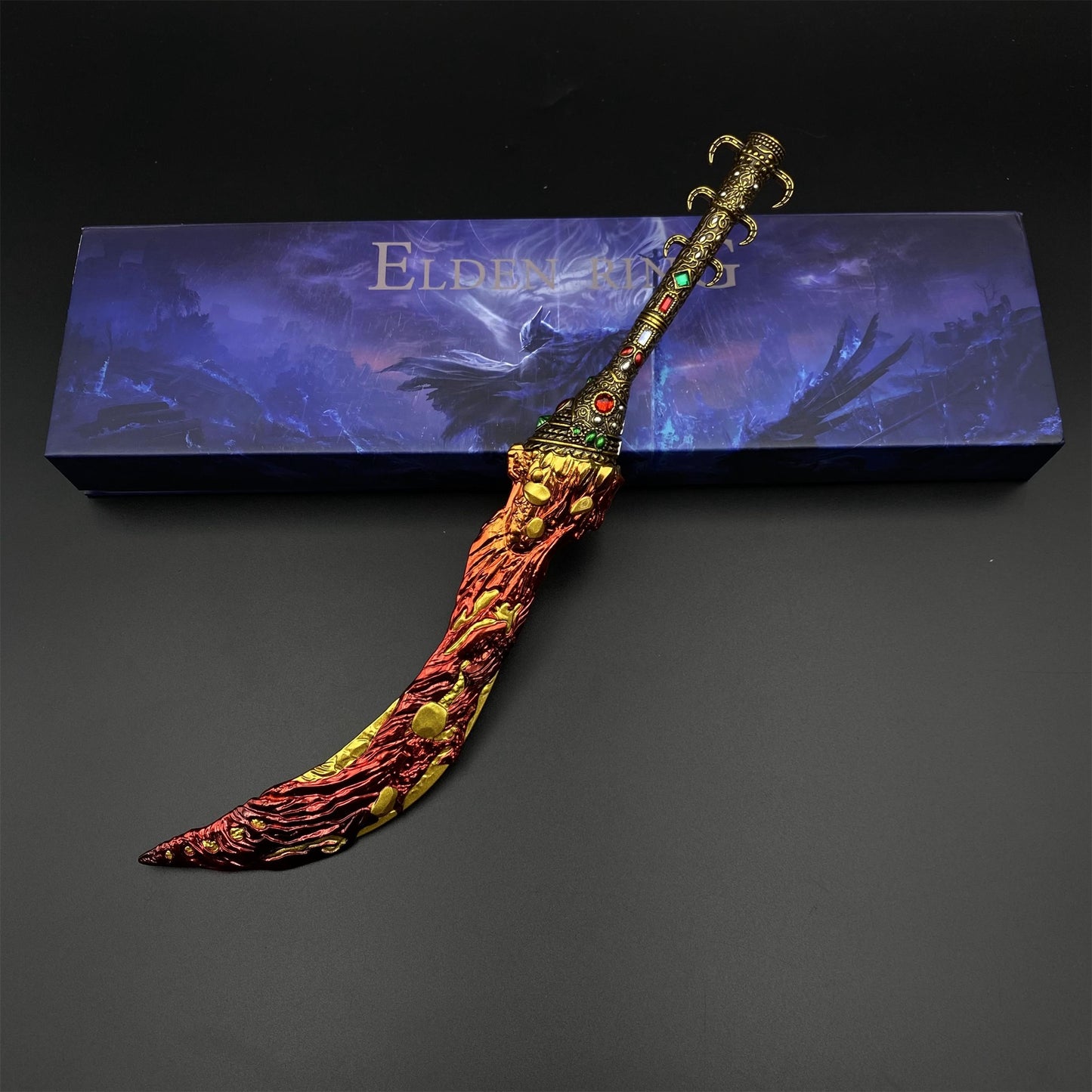 Classical Soul Game Swords Elden Gamer Gift Box With 3D Printed Display Stand