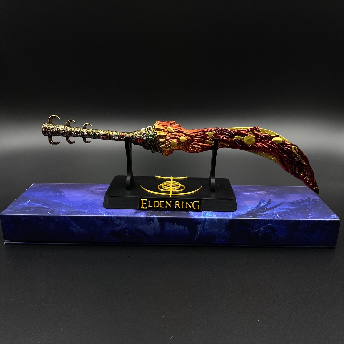 Classical Soul Game Swords Elden Gamer Gift Box With 3D Printed Display Stand