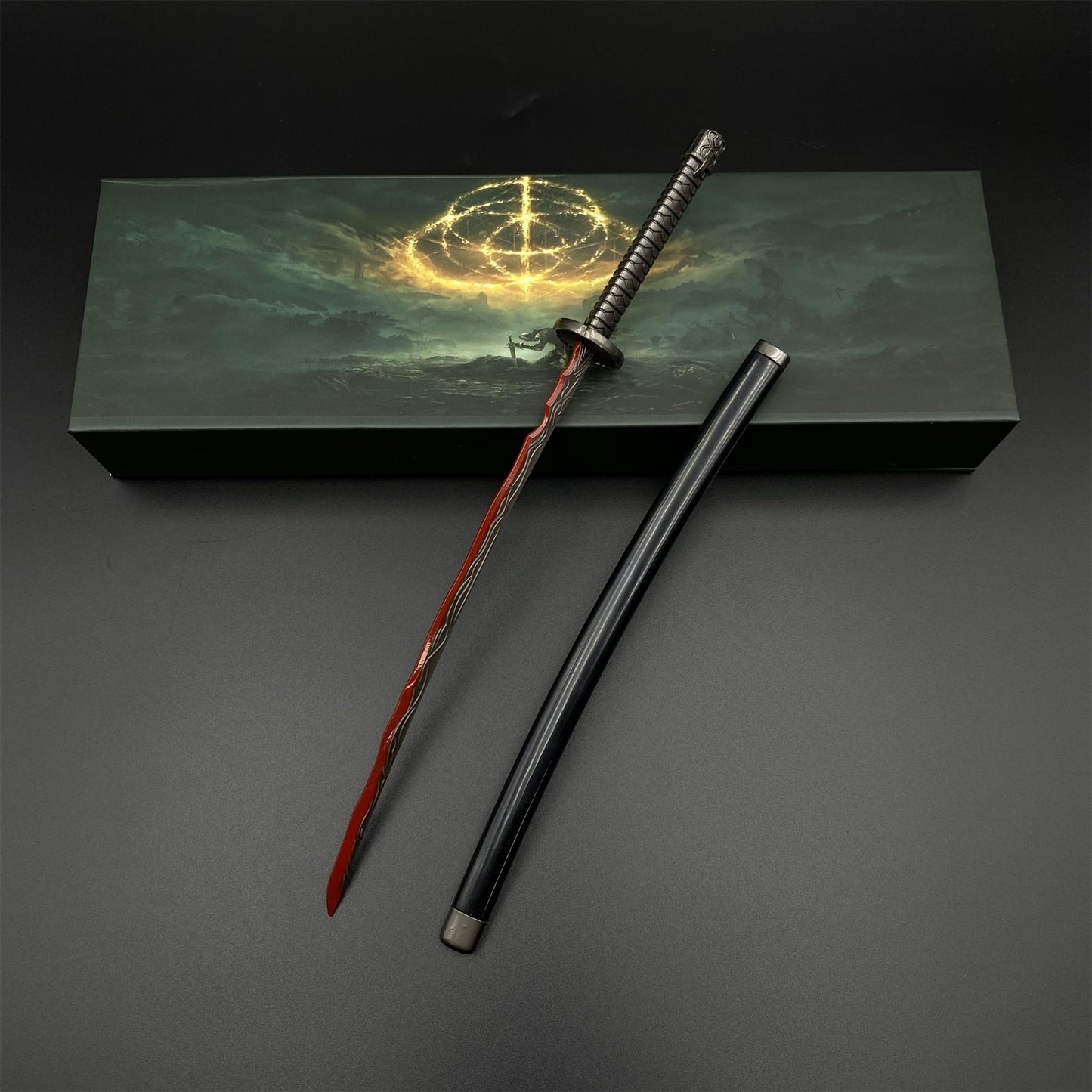 Classical Soul Game Swords Elden Gamer Gift Box With 3D Printed Display Stand
