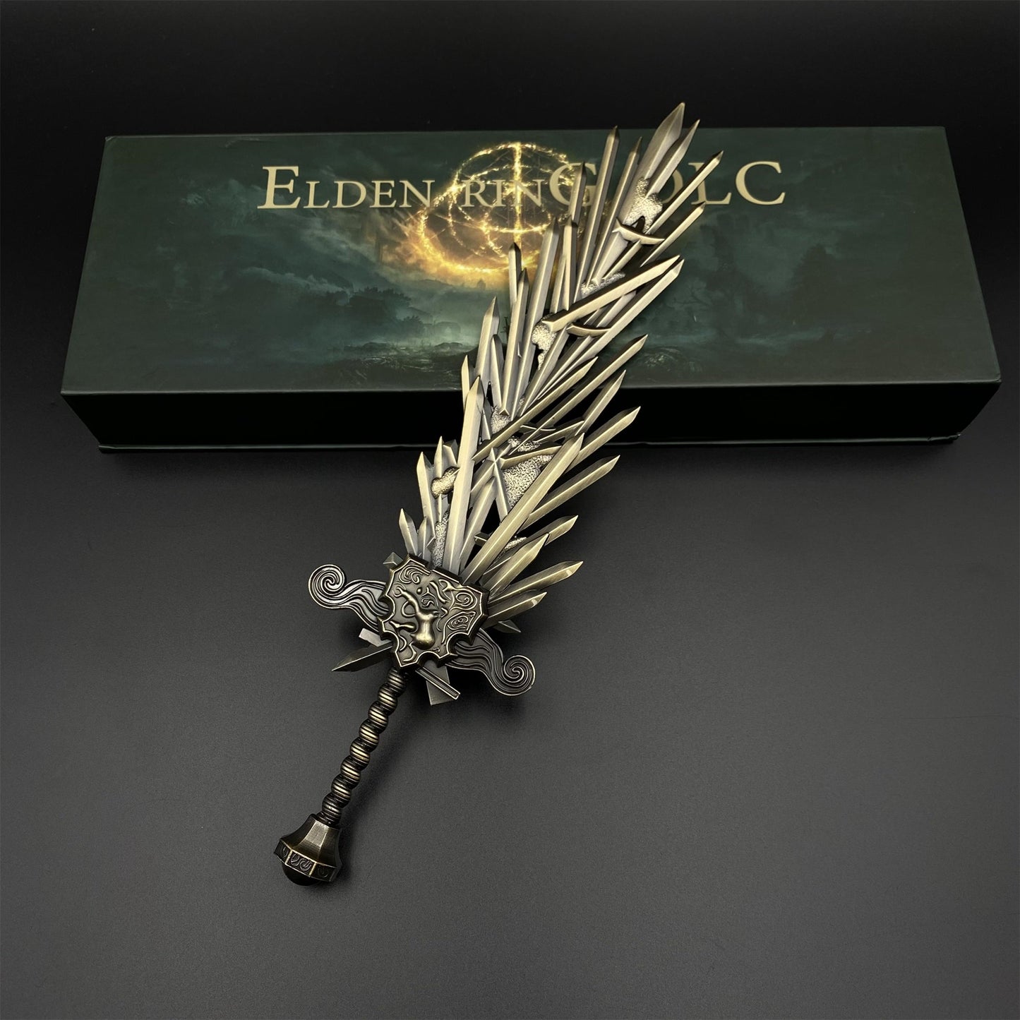 Classical Soul Game Swords Elden Gamer Gift Box With 3D Printed Display Stand