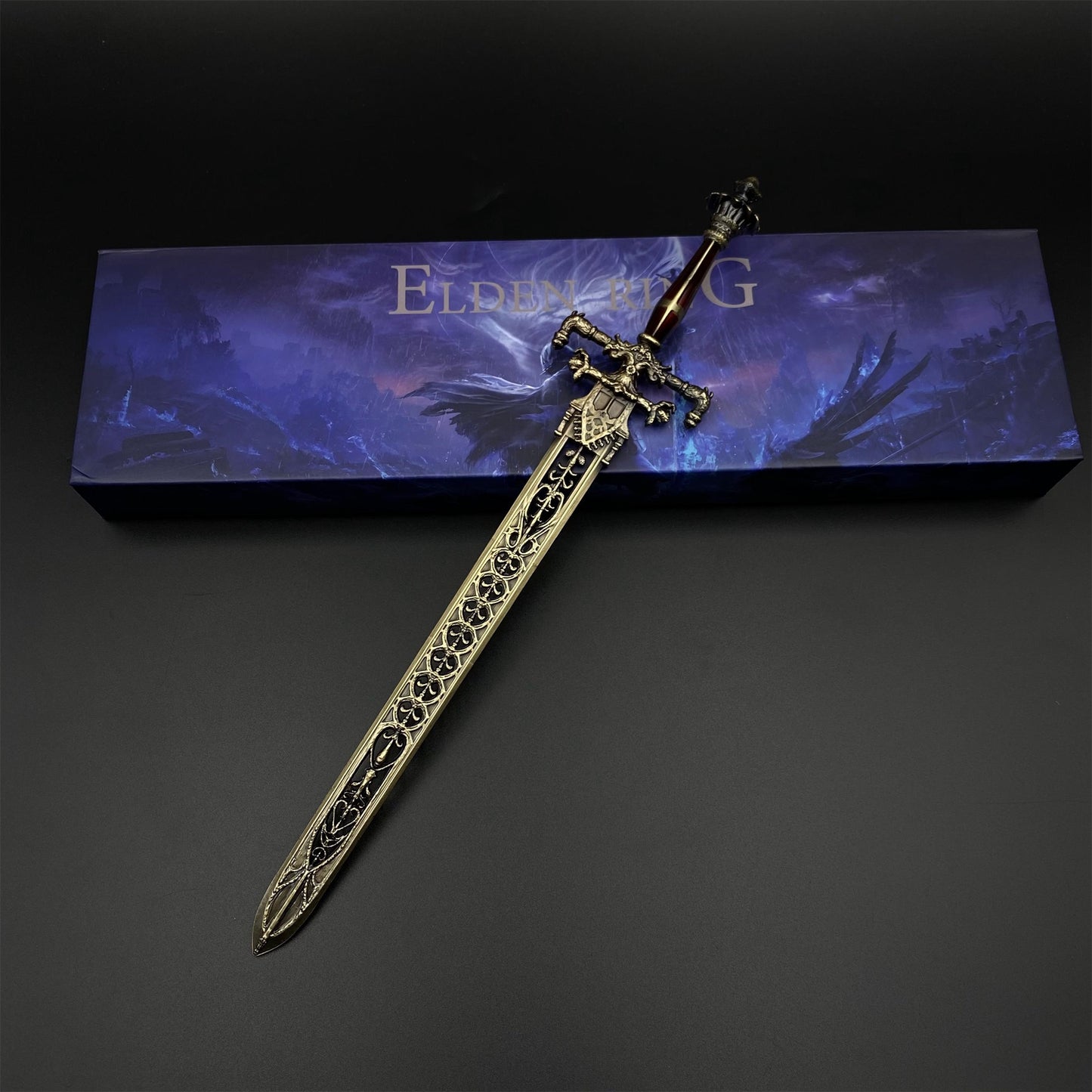 Classical Soul Game Swords Elden Gamer Gift Box With 3D Printed Display Stand