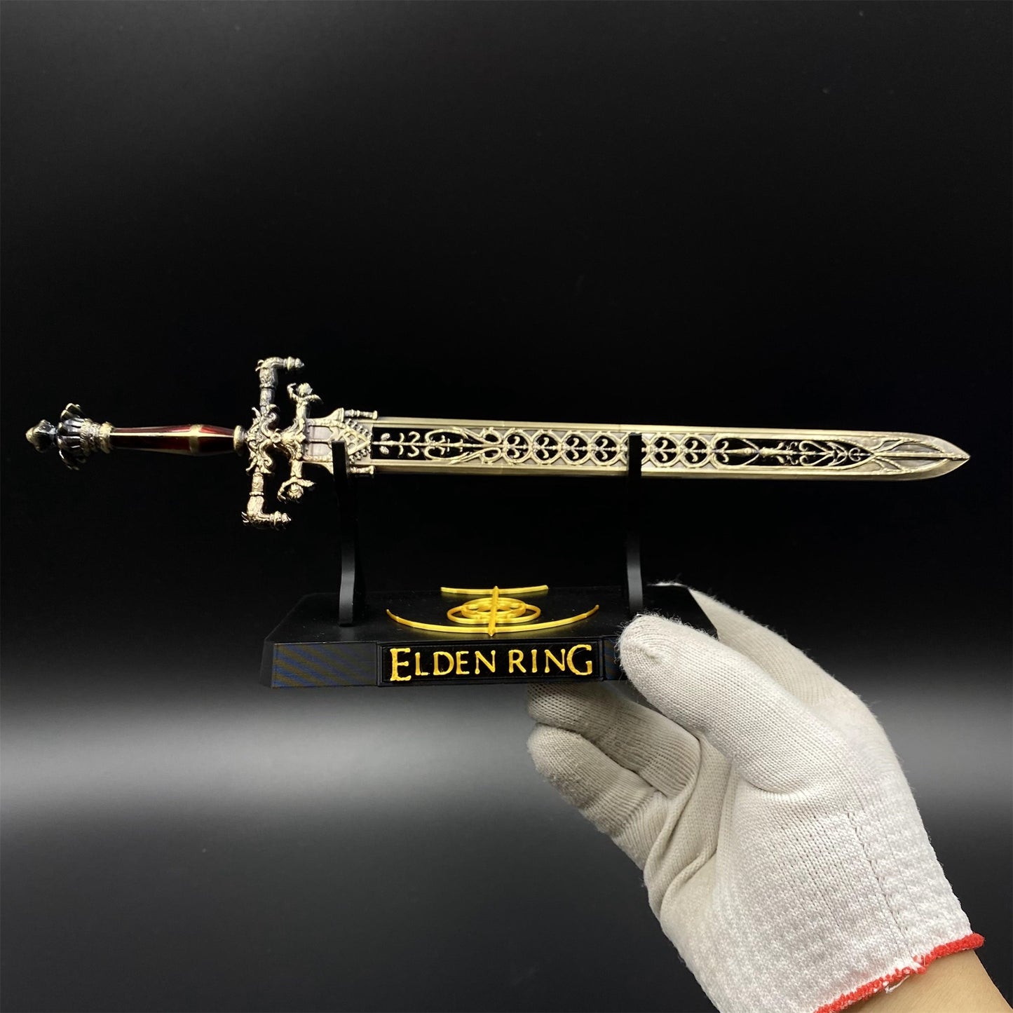 Night And Flame Sword Metal Replica With Gift Box